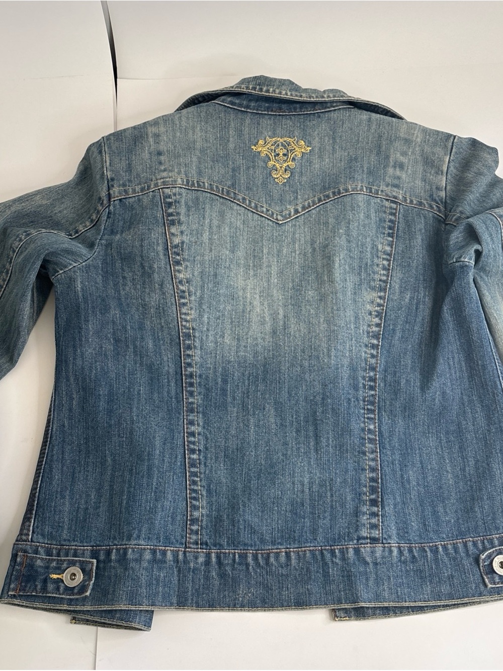 Smart Set Light Blue Denim Jacket - Women's Jean Jacket - Picture 5 of 12